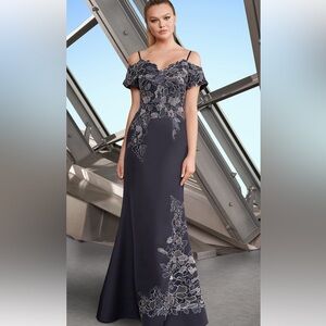 ✔️#77B BNWT DAYMOR COUTURE EVENING DRESS #1160